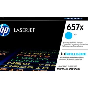 Hp CF471X 657X Cyan LaserJet Toner Cartridge