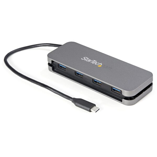 Startech.Com HB30CM4AB 4 Port USB C Hub 5Gbps - 4A - 11in Cable