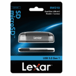 Lexar Reader RW310 Card Reader, Up to 170MB/s Speed, 2 in 1 USB C USB A for SD/Micro SD/SDHC/SDXC LE