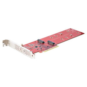 Startech.Com DUAL-M2-PCIE-CARD-B DUAL M.2 PCIE SSD ADAPTER NVME / AHCI