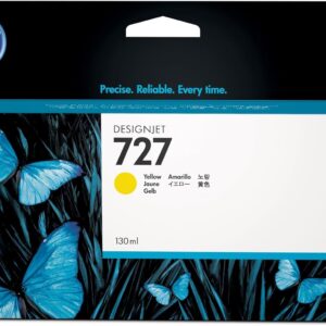 Hp B3P21A HP 727 130-ML YELLOW INK CARTRIDGE
