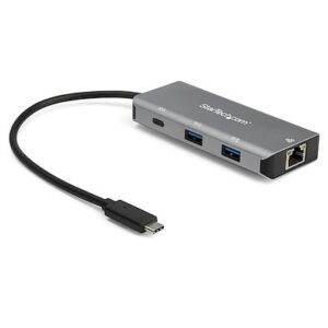 Startech.Com HB31C2A1CGB USB-C HUB - 3PORT - USBC / A LAN