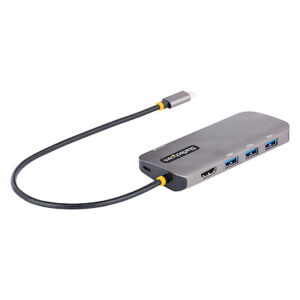 Startech.Com 127B-USBC-MULTIPORT USB C Multiport Adapter 4K 60Hz HDMI PD