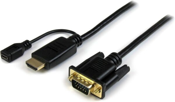 Startech.Com HD2VGAMM6 6FT HDMI TO VGA ACTIVE CONVERTER CABLE