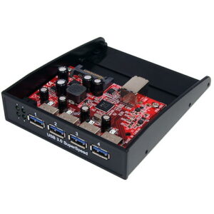 Startech.Com 35BAYUSB3S4 USB 3.0 Front Panel 4 Port Bay Hub