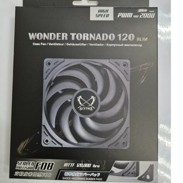 SCYTHE WONDER TORNADO 120 SLIM PWM 2000 RPM