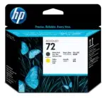 Hp C9384A HP 72 Matte Black / Yellow Printhead.