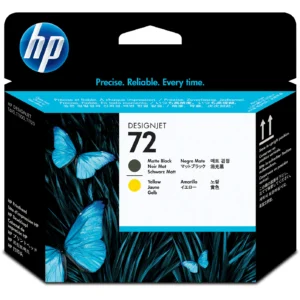 Hp C9384A HP 72 Matte Black / Yellow Printhead.