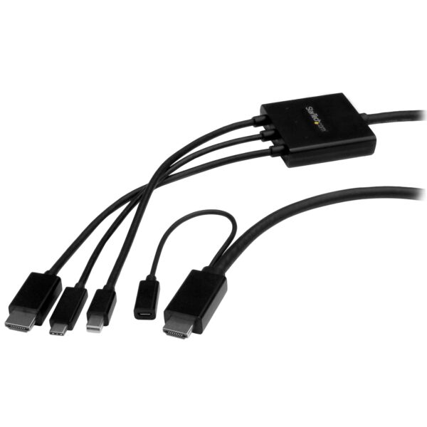 Startech.Com CMDPHD2HD 6FT USB-C HDMI OR MDP TO HDMI ADAPTER