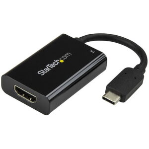 Startech.Com CDP2HDUCP USB-C TO HDMI ADAPTER W/ POWER DELIVERY
