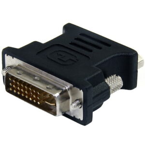 Startech.Com DVIVGAMFBK DVI TO VGA CABLE ADAPTER - BLACK - M/F.