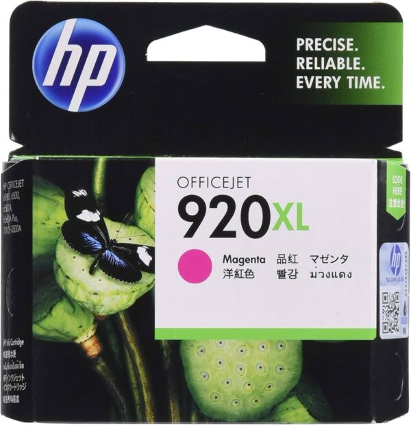 Hp CD973AA 920XL MAGENTA INK CART CD973AA