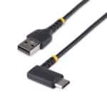 Startech.Com R2ACR-30C-USB-CABLE 1ft USB A to C Charging Cable Angled