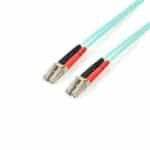 Startech.Com A50FBLCLC3 3M AQUA MM 50 LC TO LC FIBER PATCH CABLE