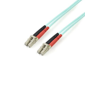 Startech.Com A50FBLCLC3 3M AQUA MM 50 LC TO LC FIBER PATCH CABLE