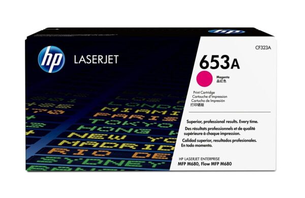 Hp CF323A 653A MAGENTA LJ TONER CART CF323A