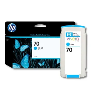 Hp C9452A HP 70 130ml Cyan Ink Cartridge