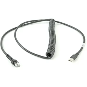 Zebra CBA-UF6-C12ZAR CABLE - SHIELDED USB: SERIES A. 9. COIL