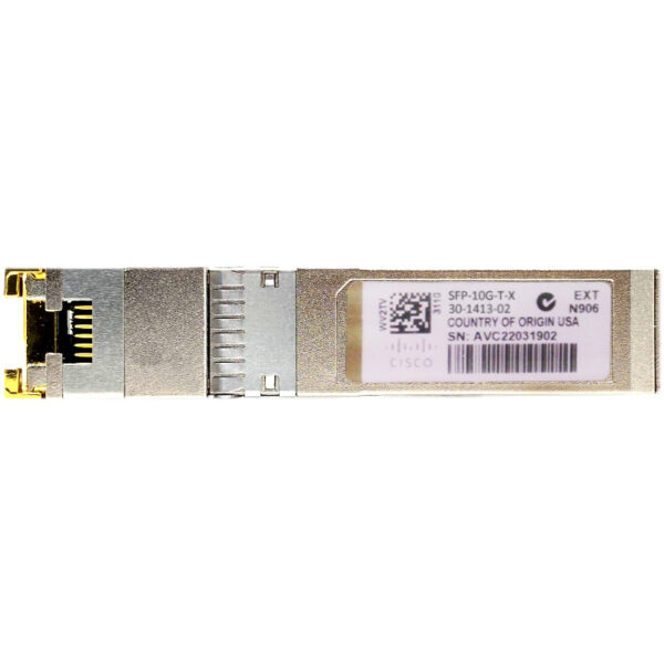 Cisco SFP-10G-T-X= 10GBASE-T SFP+ transceiver module for Ca