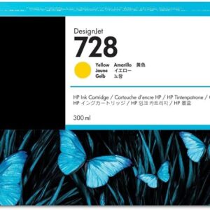 Hp F9K15A HP 728 300-ml Yellow Ink Crtg