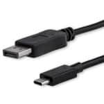 Startech.Com CDP2DPMM6B 6FT USB-C TO DP ADAPTER CABLE - 4K 60 HZ