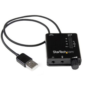 Startech.Com ICUSBAUDIO2D USB Sound Card Audio Adapter w/ SPDIF