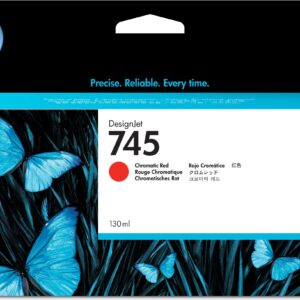 Hp F9K06A INK CARTRIDGE NO 745 CHROM RED 300ML