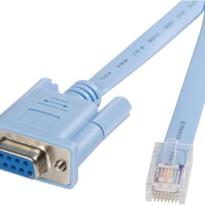 Startech.Com DB9CONCABL6 6 FT RJ45 TO DB9 CISCO CONSOLE CABLE