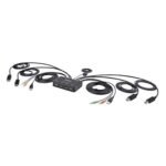 Startech.Com C2-DD46-UA2-CBL-KVM 2-Port Dual-Monitor Cable KVM Switch