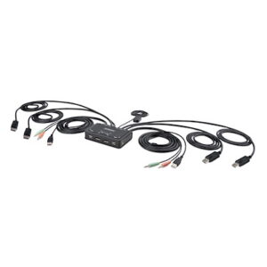 Startech.Com C2-DD46-UA2-CBL-KVM 2-Port Dual-Monitor Cable KVM Switch
