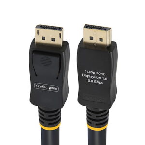 Startech.Com DISPLPORT20L 20 FT DISPLAYPORT CABLE WITH LATCHES M/M