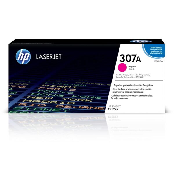 Hp CE743A 307A MAGENTA LJ TONER CART CE743A