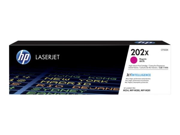 Hp CF503X HP 202X Magenta LaserJet Toner Cartridge
