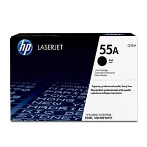 Hp CE255A 55A BLACK LJ TONER CART CE255A.