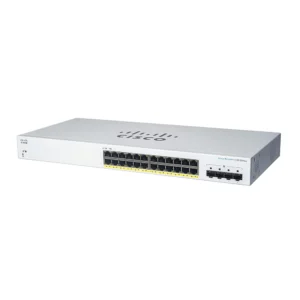 Cisco CBS220-24FP-4X-UK CBS220 Smart 24-port GE  Full PoE  4x10G