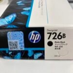 Hp 3WX12A HP 726B 300ml Matte Black Ink Cartridge