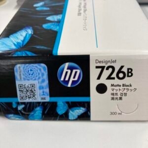 Hp 3WX12A HP 726B 300ml Matte Black Ink Cartridge