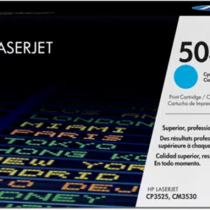 Hp CE251A 504A CYAN LJ TONER CART CE251A