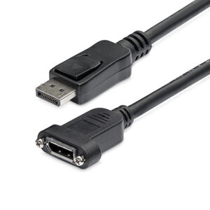 Startech.Com DPPNLFM3 3ft DisplayPort Panel Mount Cable - F/M