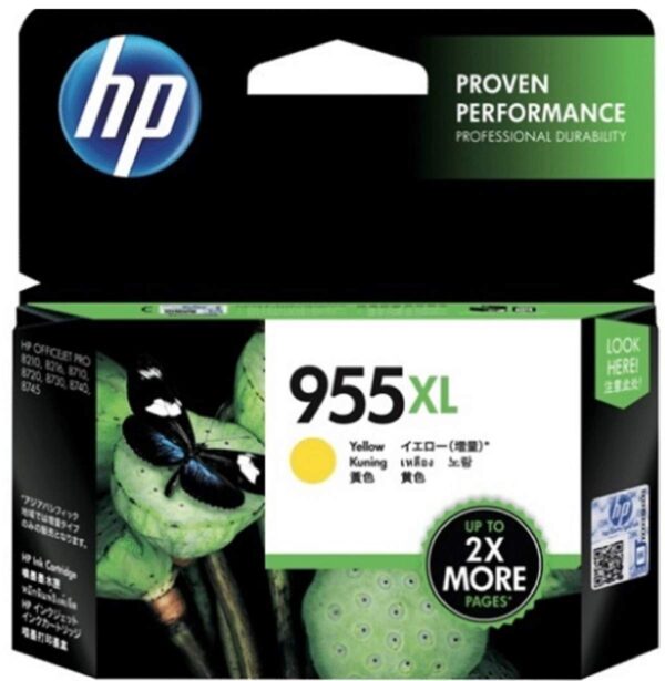 Hp L0S69AA 955XL YELLOW ORIGINAL INK CARTRIDGE