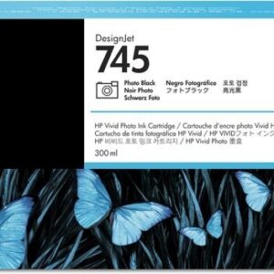 Hp F9K04A INK CARTRIDGE NO 745 PHOTOBLACK 300ML