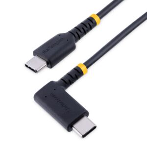 Startech.Com R2CCR-2M-USB-CABLE 6ft USB C Charging Cable Angled 60W PD