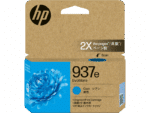Hp 4S6W6NA HP 937E EVOMORE CYAN ORIGINAL INK CRTG