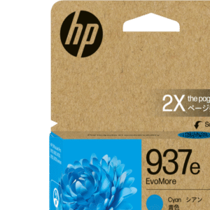Hp 4S6W6NA HP 937E EVOMORE CYAN ORIGINAL INK CRTG