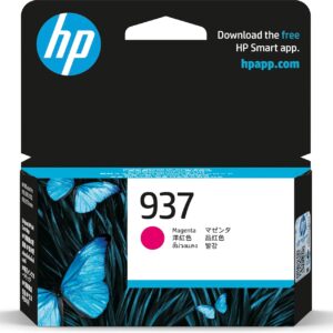 Hp 4S6W3NA HP 937 MAGENTA ORIGINAL INK CARTRIDGE