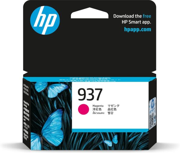 Hp 4S6W3NA HP 937 MAGENTA ORIGINAL INK CARTRIDGE