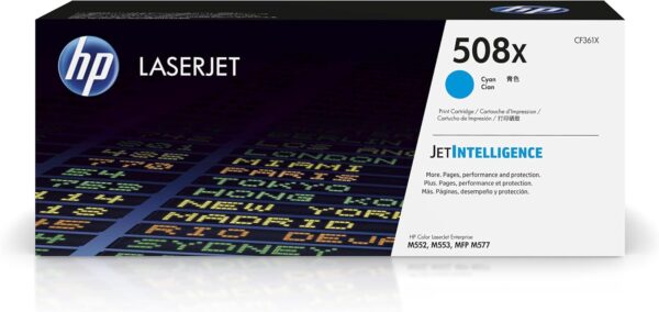 Hp CF361X 508X CYAN HY LJ TONER CART-CF361X.