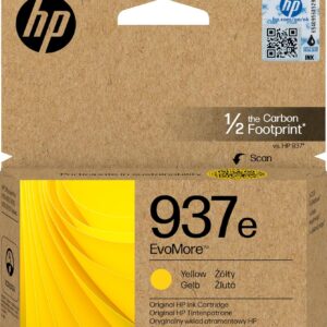 Hp 4S6W8NA HP 937E EVOMORE YELLOW ORIGINAL INK CRTG