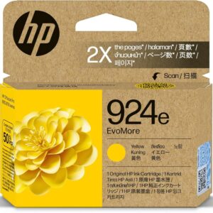 Hp 4K0U9NA HP 924E EVOMORE YELLOW ORIGINAL INK CRTG