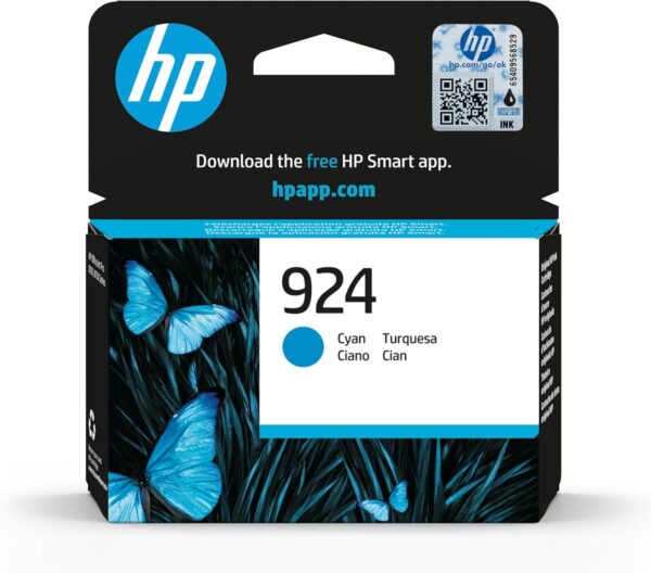 Hp 4K0U3NA 924 CYAN ORIGINAL INK CARTRIDGE